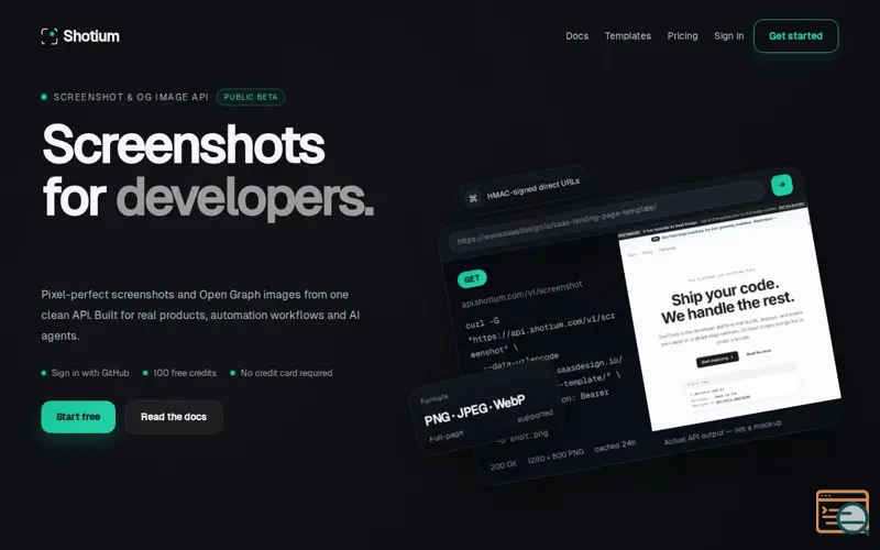 Screenshot of Shotium