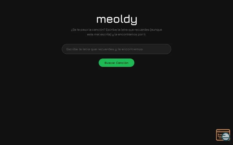 Screenshot of meoldy