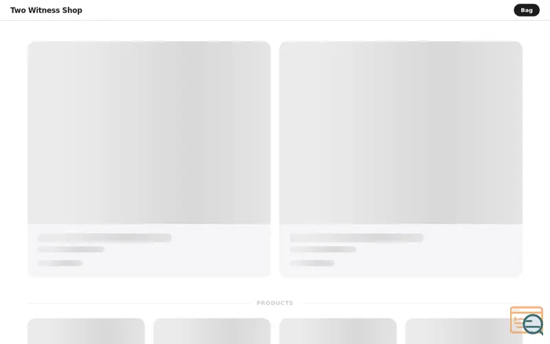 Screenshot of Shop