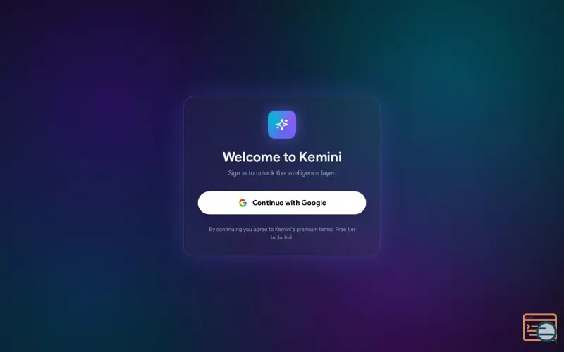 Screenshot of Kemini AI