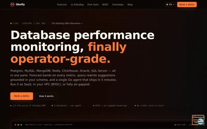 Screenshot of Obsfly