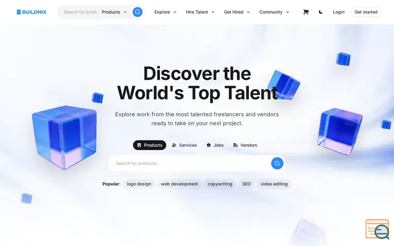 Screenshot of Buildnix