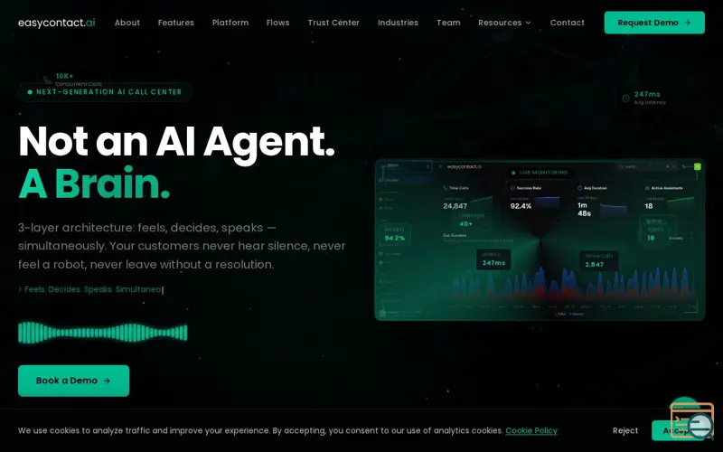Screenshot of EasyContact