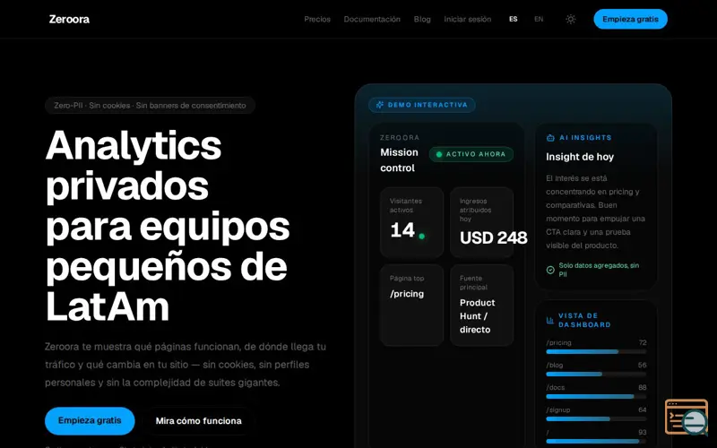 Screenshot of Zeroora
