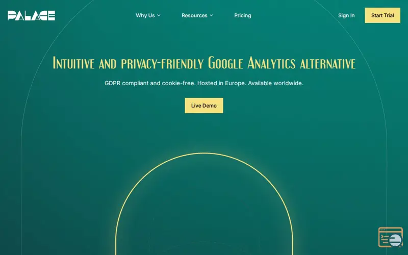 Screenshot of Palace Analytics