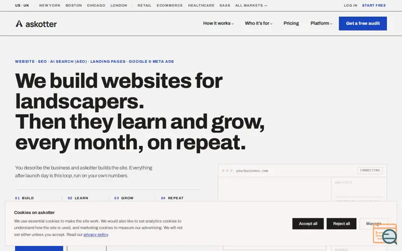Screenshot of askotter