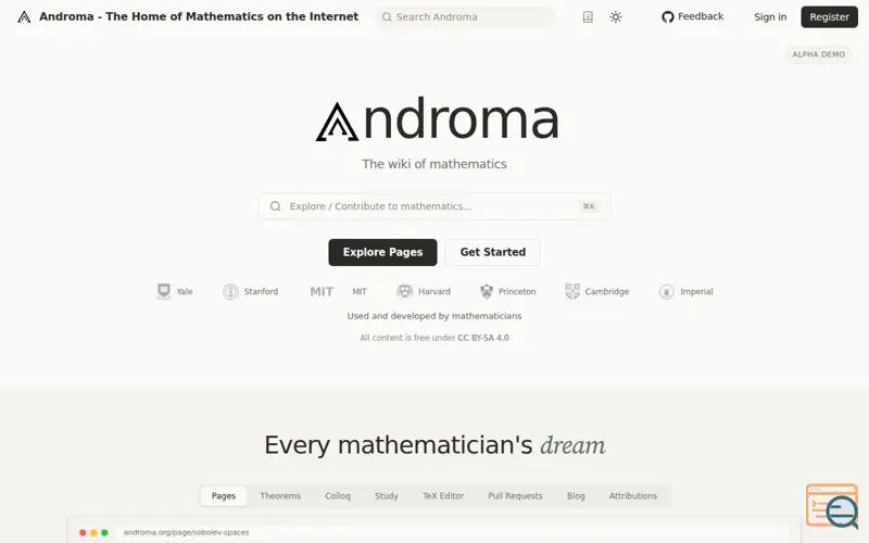 Screenshot of Androma