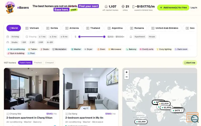 Screenshot of nBases