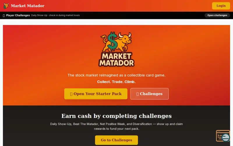 Screenshot of Market Matador, a launch using DigitalOcean Load Balancer