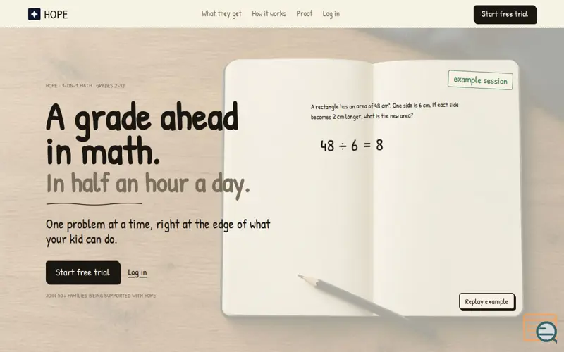 Screenshot of Usehope