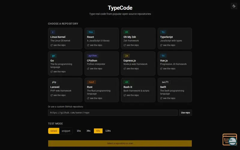 Screenshot of Type