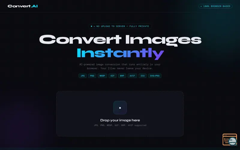Screenshot of Cloudconvert.ai