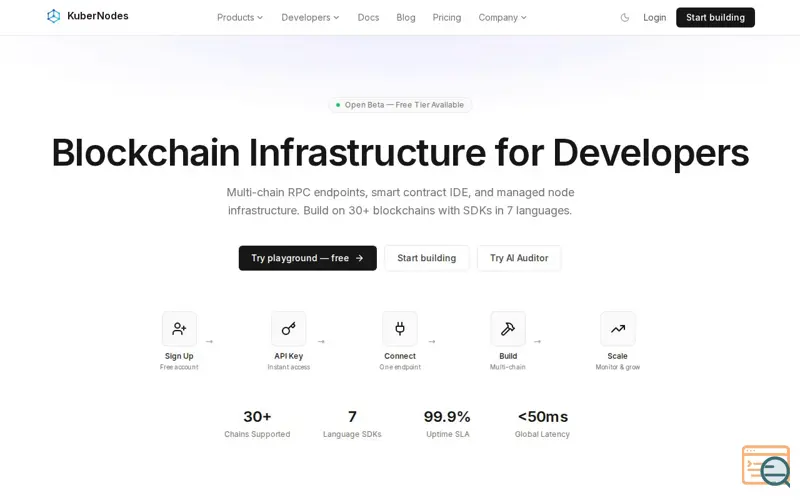Screenshot of KuberNodes