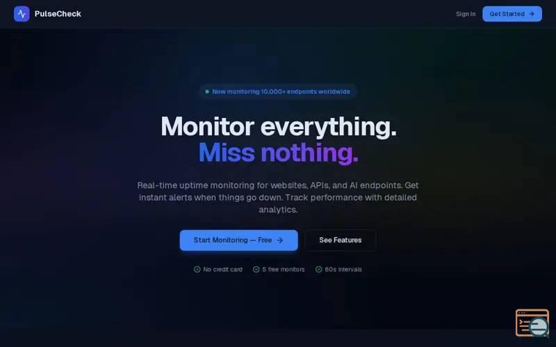 Screenshot of Pulse Check