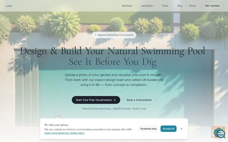 Screenshot of Lume