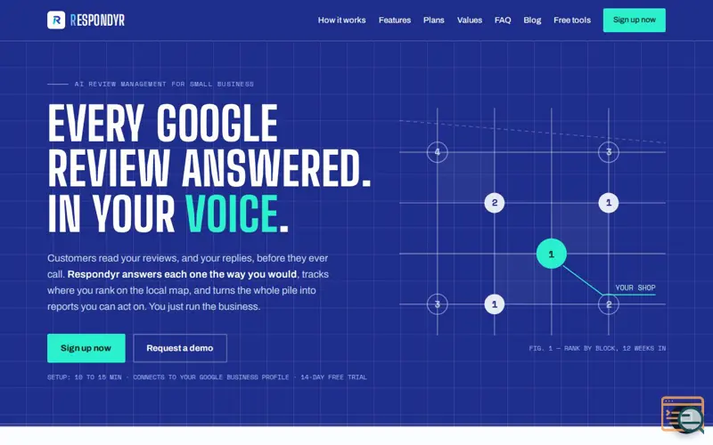 Screenshot of Respondyr