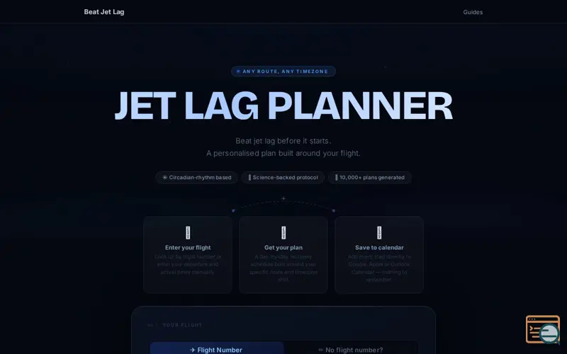 Screenshot of Beat Jet Lag