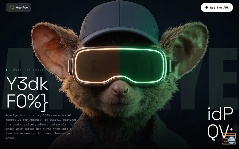 Screenshot of Aye-Aye