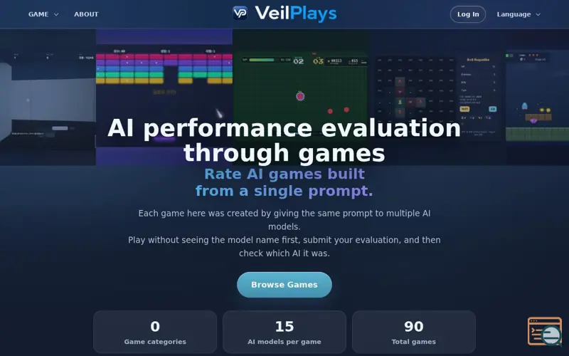 Screenshot of VeilPlays