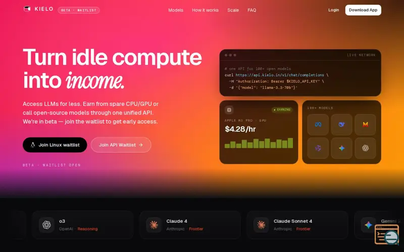 Screenshot of Kielo