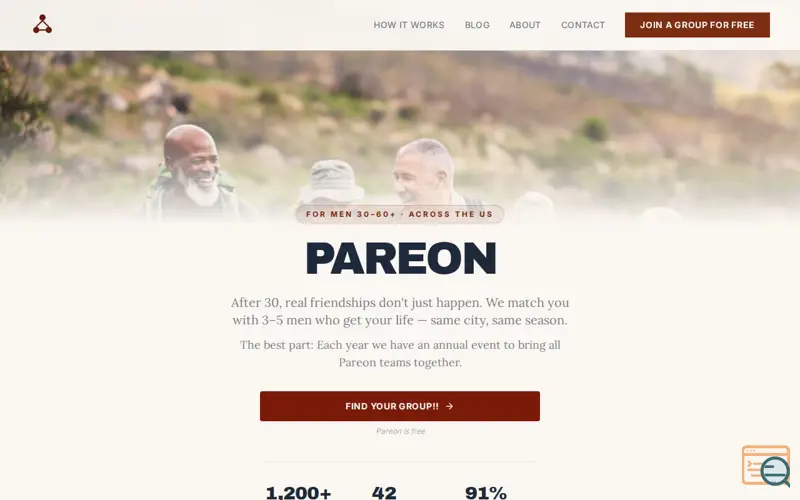 Screenshot of Pareon