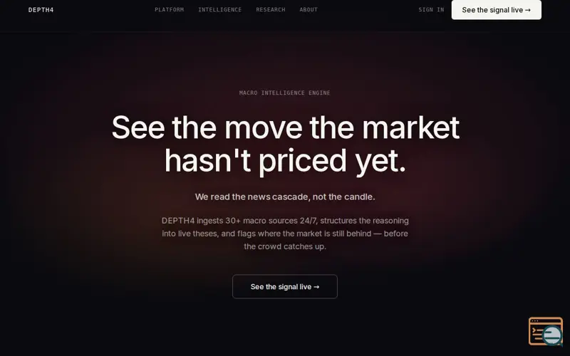 Screenshot of DEPTH4