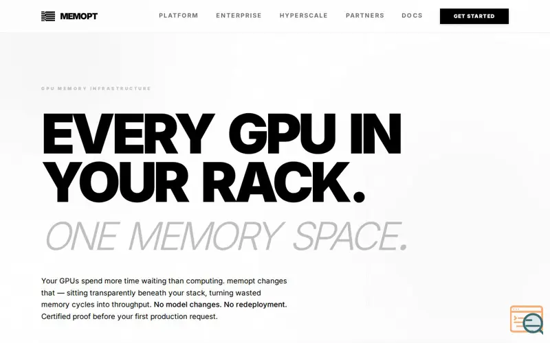 Screenshot of Memopt by Sophisticates