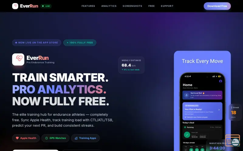 Screenshot of EverRun