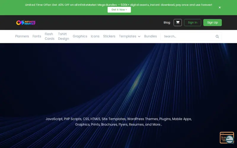 Screenshot of Infinite Market