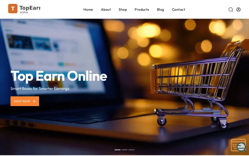 Screenshot of Top Earn Online