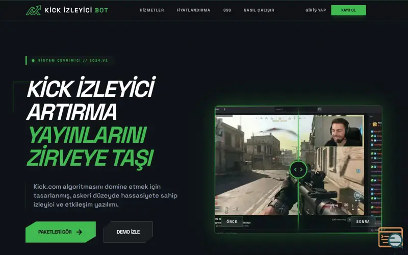 Screenshot of Kick İzleyici Bot