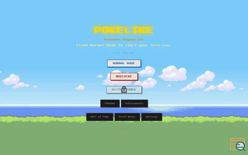 Screenshot of Pokelike