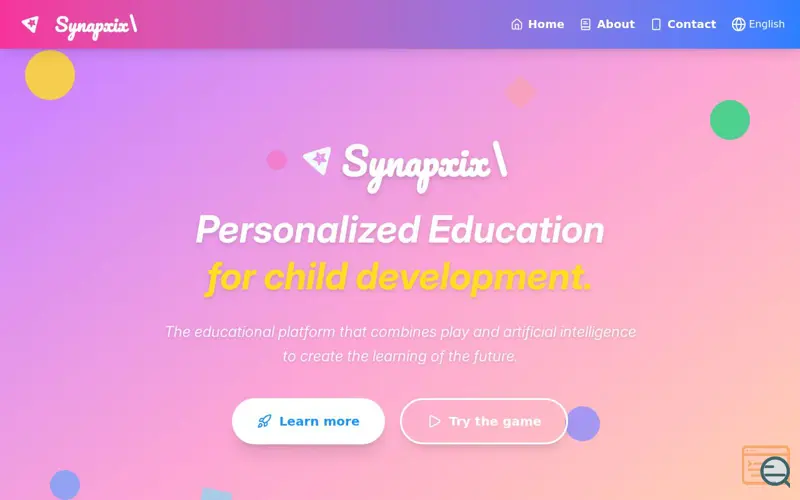 Screenshot of Synapxix