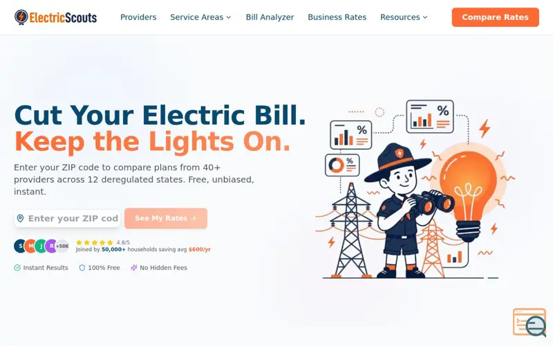 Screenshot of Electric Scouts