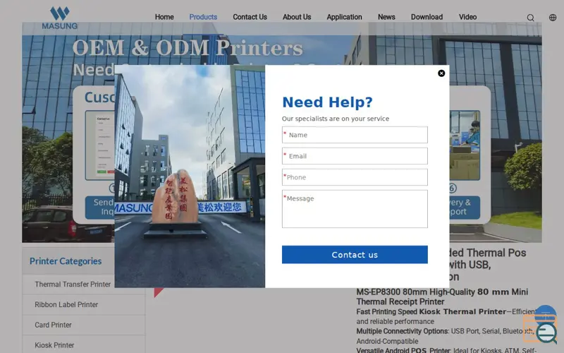 Screenshot of Masung MS-EP8300