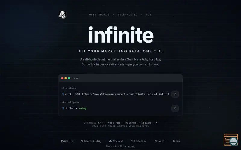 Screenshot of Infinite