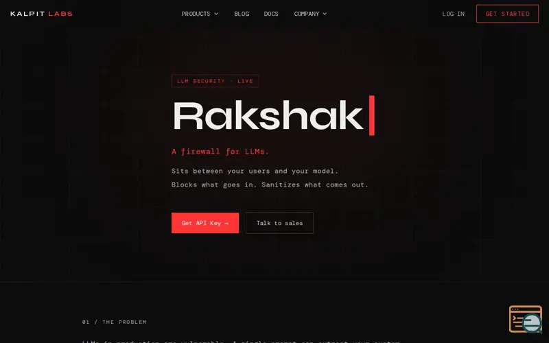 Screenshot of Rakshak by KalpitLabs