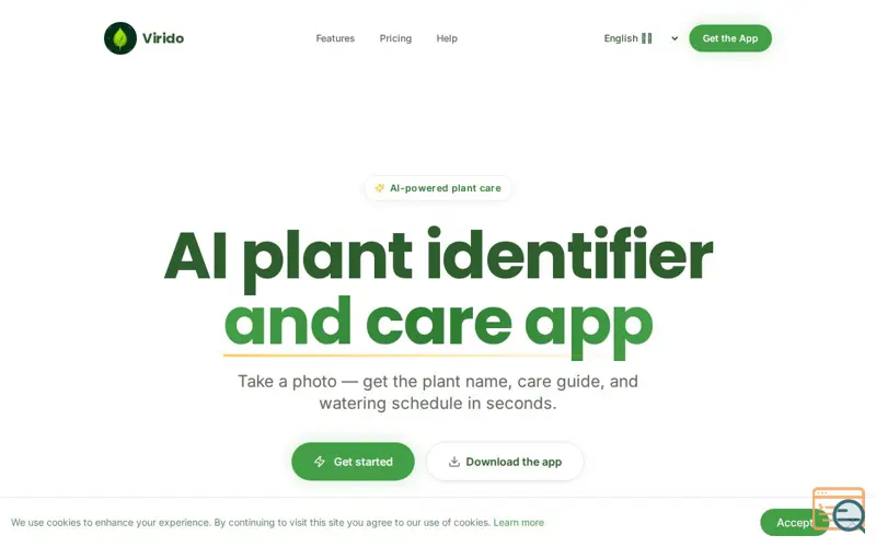 Screenshot of Virido