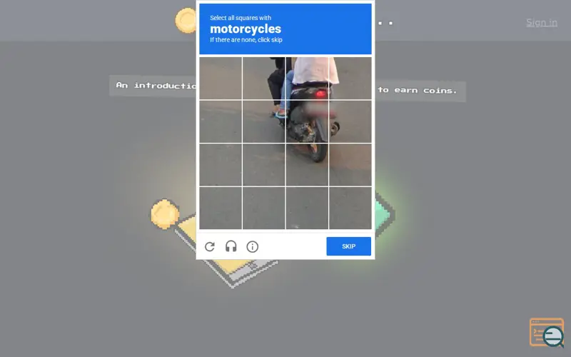 Screenshot of Trying to Code