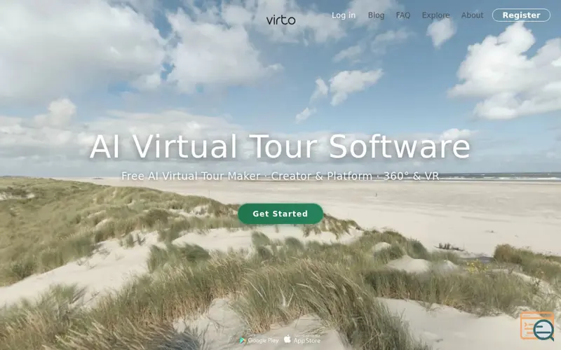 Screenshot of Virto 360 – Virtual Tour Platform