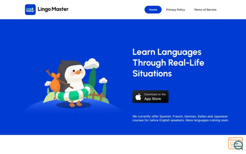 Screenshot of Lingomaster
