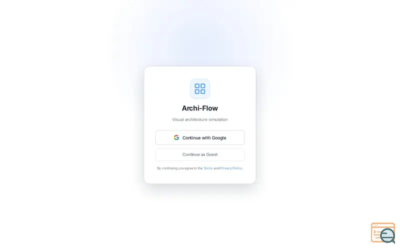 Screenshot of Archi-Flow