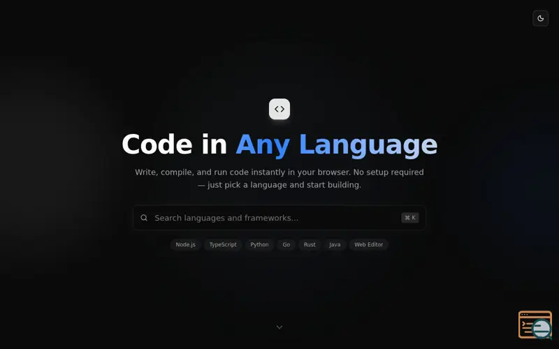 Screenshot of CompileBytes