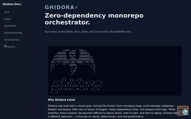 Screenshot of Ghidora