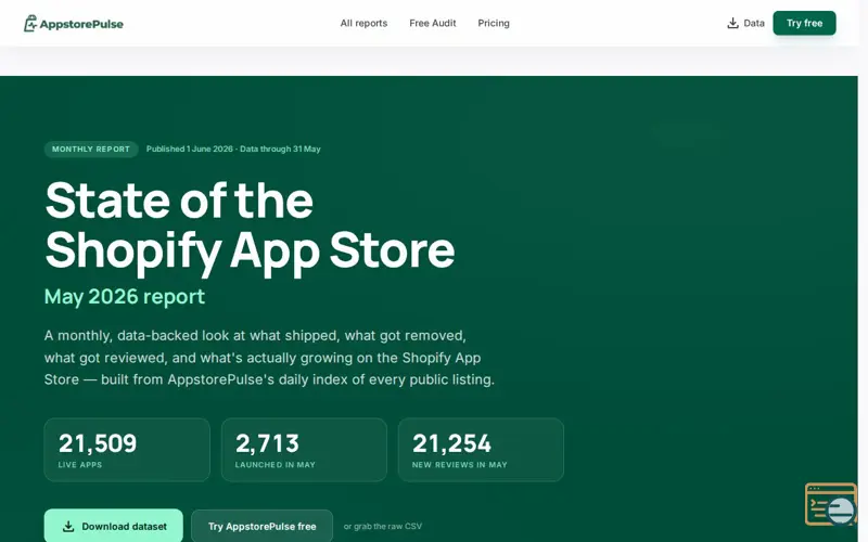 Screenshot of Appstorepulse