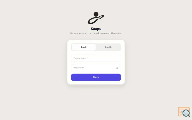 Screenshot of Kaapu