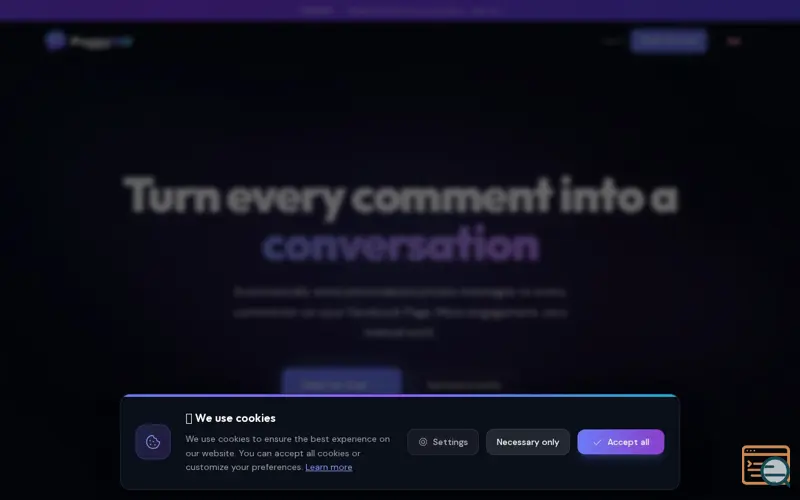 Screenshot of PeggyDM