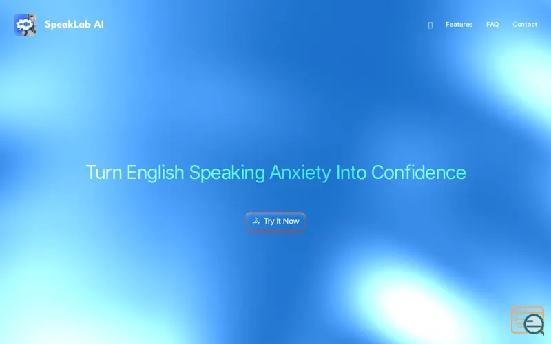 Screenshot of AI English Tutor - SpeakLab v5.0