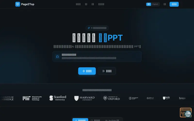 Screenshot of Page2Top
