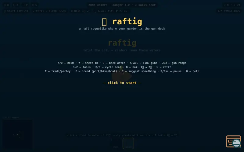 Screenshot of Raftig
